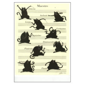 cats music sheet