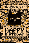 KL094 Happy birthday 'The Black Cat'