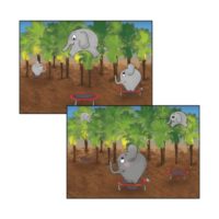 PL178 Elephants trampolining