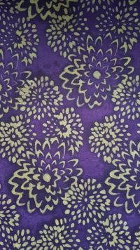 Batik Mums - violet