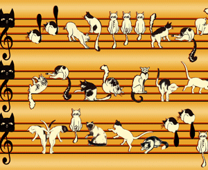 KL217 Cats & stave
