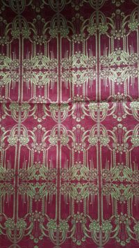 New Glamour - gold on raspberry  OUT OF STOCK
