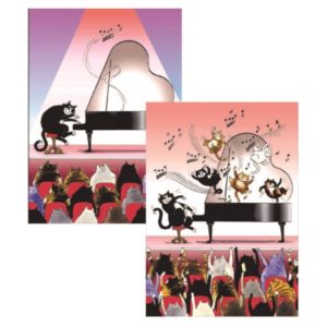 PL254 Cat piano concert