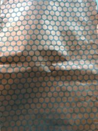 Polka Dot - copper on slate