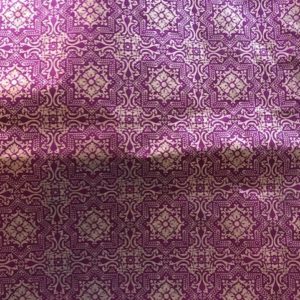 Mandala - copper on deep purple