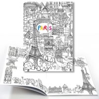 CM292 Colour-in 'Paris'