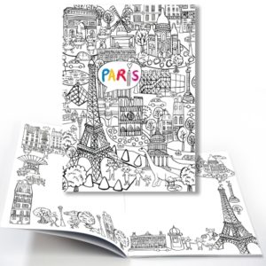 CM292 Colour-in 'Paris'