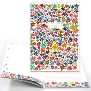 CMD60 'mes notes' with flowers