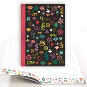 CMD77 Notes with flowers