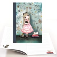 CMD82 Girl with cats